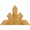 Ekena Millwork Richland Rough Sawn Timber Gable Bracket, Western Red Cedar, 36"W x 24"H x 2"D x 6"F, 16/12 Pitch GBW036X24X0206RIC00RWR - alternate 1
